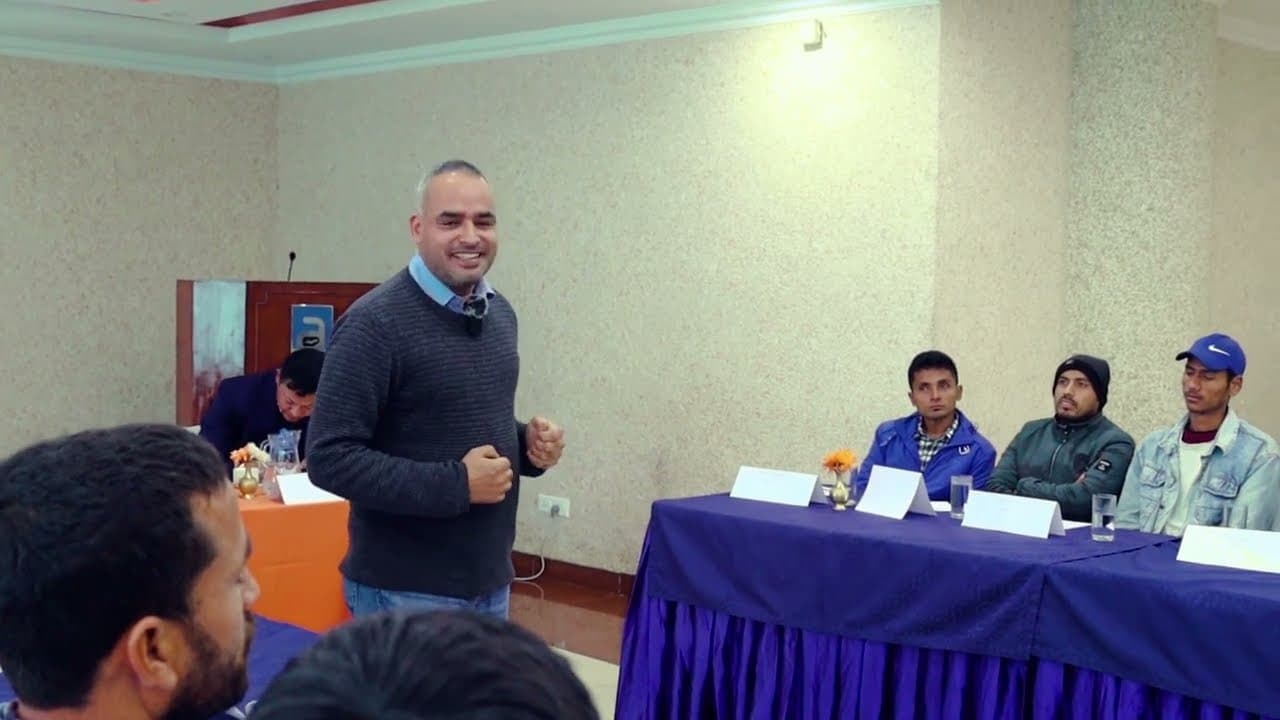 My Story Hari Krishna Neupane on Bidesh Janu pahile program