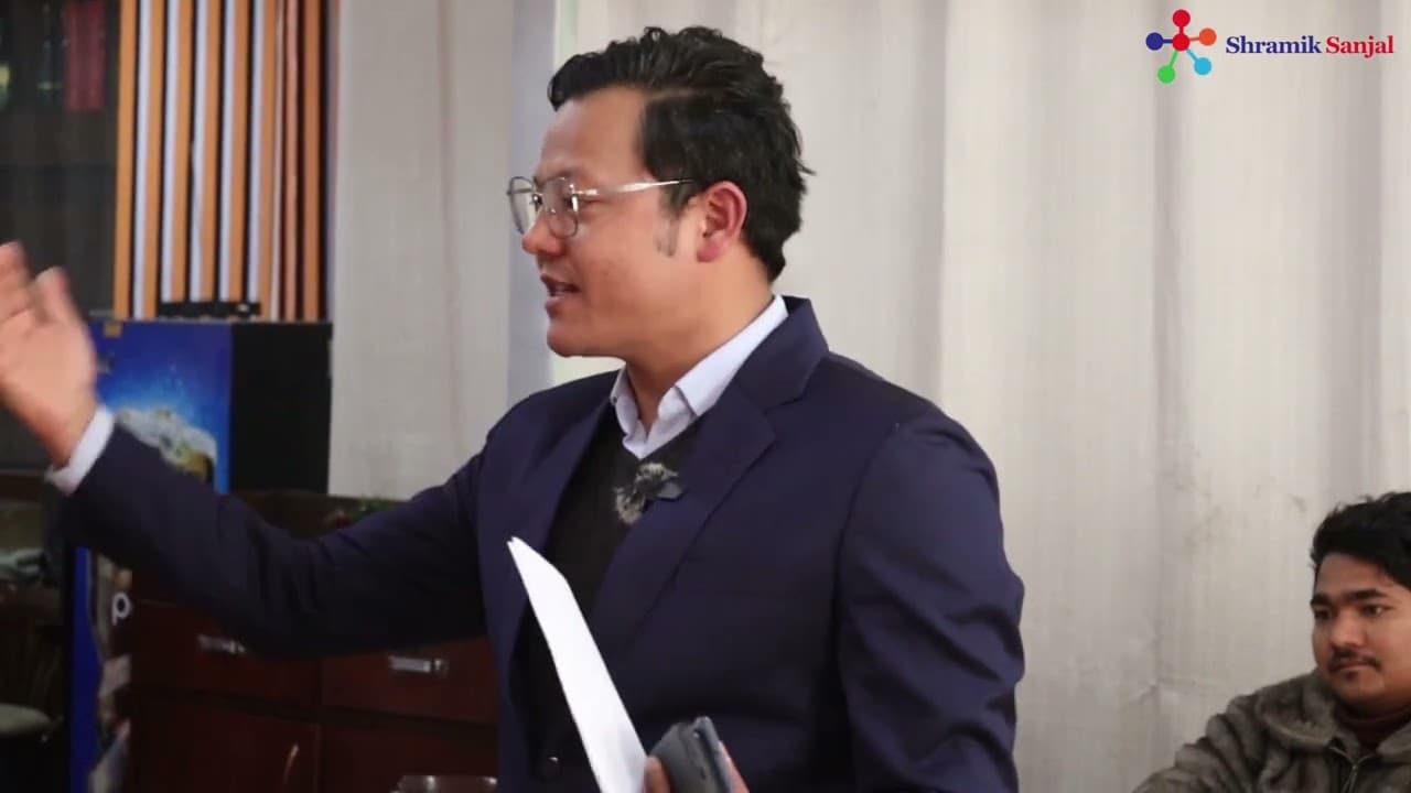 Passport Confiscation - Aspiring Migrant worker Training By Bhim Shrestha